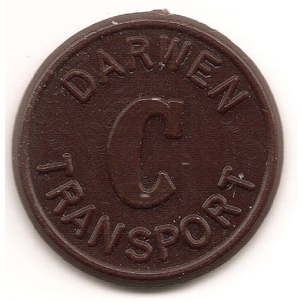 Darwen Corporation Transport - Concessionary Fare Token