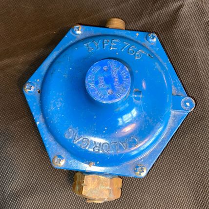 Calor Gas Waller Regulator Type 766 Butane W.G. NOS Reg
