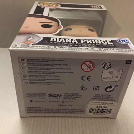 NEW DC Comics Justice League Diana Prince Funko Pop Figure #1124
