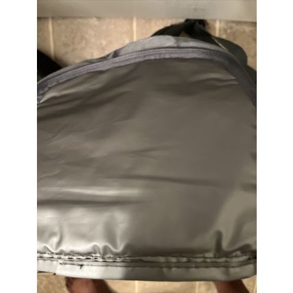 U.S. Express Insulated Cooler Backpack Bag Small Black & Gray