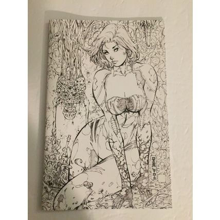 Absolute Comics Unplugged Collection - 8 B&W Variants + Folio with Limited