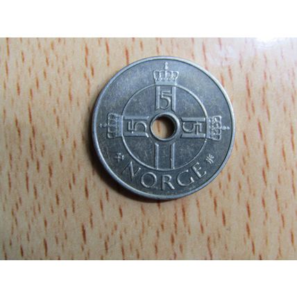 Norway 2001 1 Krone Coin