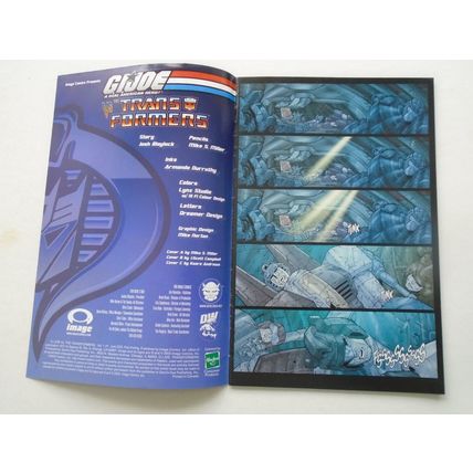 Image Comics: G.I. Joe vs Trans Formers - Vol. 1, No. 1 June 2003 FIRST PRINTING