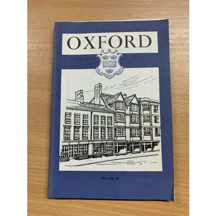 1972 "OXFORD SOCIETY" VOLUME 24 #3 SMALL ILLUSTRATED PAPERBACK BOOK (LL)