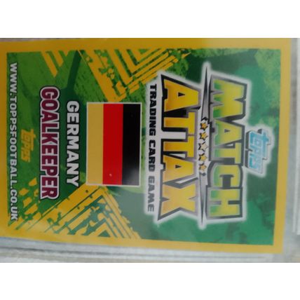 match attax brazil 2014 100 club m.neuer
