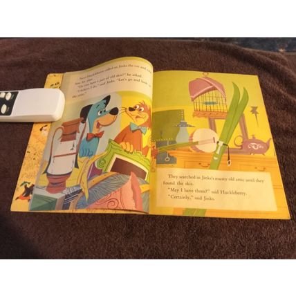 Little Golden Book Huckleberry Hound And The Christmas Sleigh (C) Edition 1960