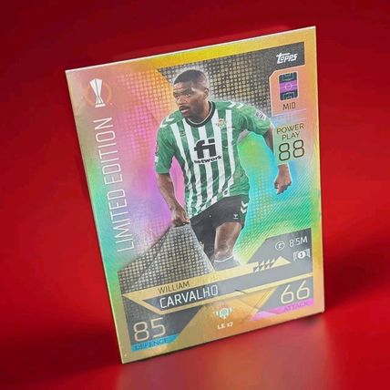 MATCH ATTAX 2022 2023 Limited Edition William Carvalho. Real Betis LE17