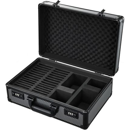 Graded Card Case with Individual Slots Storage Box, Trading Card Cases for Sport