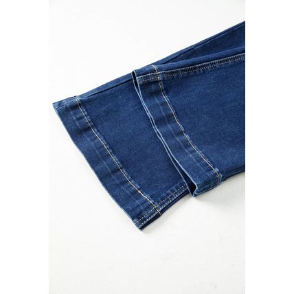 Sail Blue Western Stitch Patched Pocket Bootcut Jeans