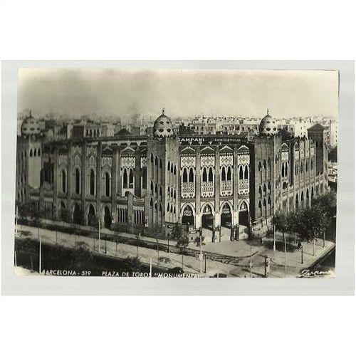 Spain BARCELONA Plaza de Toros Postcard (519)