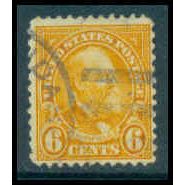 Used 638 6c James Garfield Barely Clears M10046