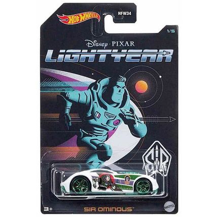 Hot Wheels - Sir Ominous: Disney Pixar Lightyear #1/5 (2022) *White / Walmart*