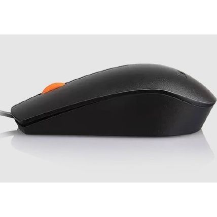 Lenovo 300 Wired USB Mouse - Black - GX30M39704