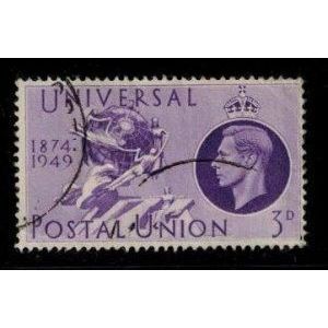 GB 1949 3d UPU used SG500