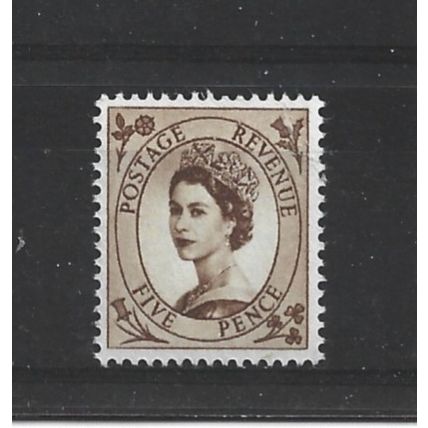 GB.SG578 5d Brown.Mounted Mint.Jul25
