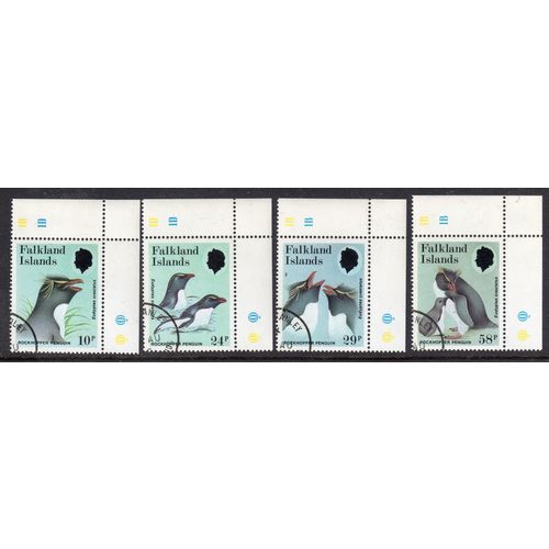 1986 FALKLAND ISLANDS Sg532 - Sg535 control set very fine used set (G55)