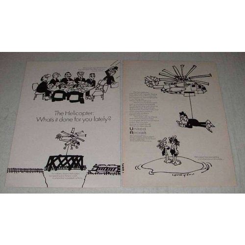 1969 United Aircraft Ad - The Helicopter