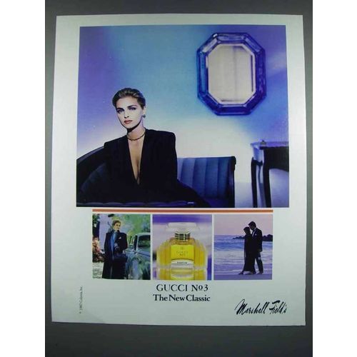 1988 Gucci No 3 Perfume Ad - The New Classic