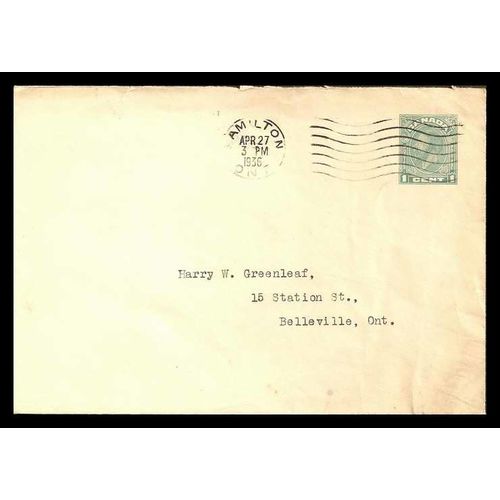 Canada #EN522-15 Postal Sta Special Order USED 1936 Medallion