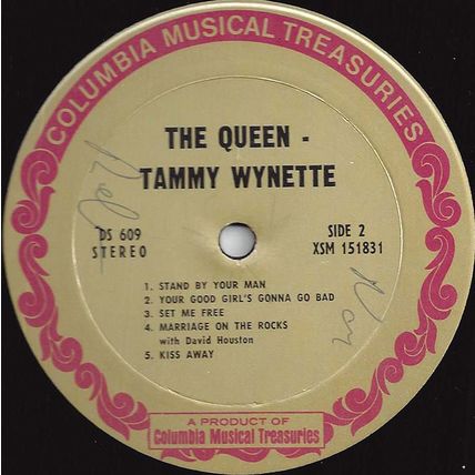 Columbia DS-608 Johnny Cash "The King" & Tammy Wynette "The Queen" - double LP