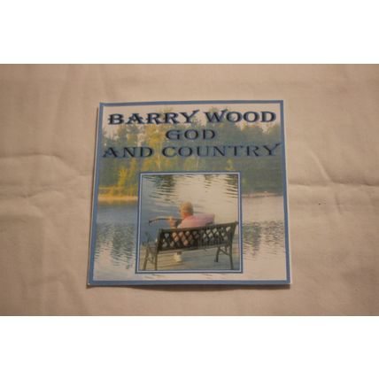 Barry Wood 5" CD Album-GOD AND COUNTRY