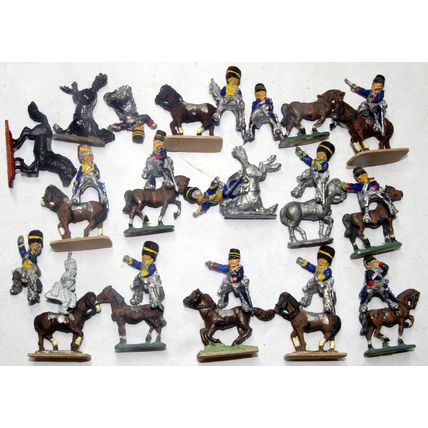 wargames 28mm crimea british cavalry white metal