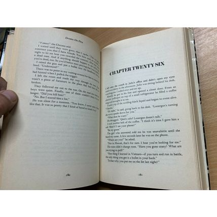 1978 HAROLD ROBBINS "DREAMS DIE FIRST" FICTION VINTAGE HARDBACK BOOK (P4)