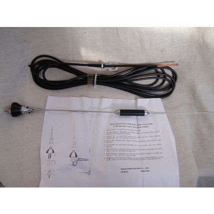 Police Motorcycle Antenna 1970’s Pye VHF / UHF NOS Rural Urban and Car Van