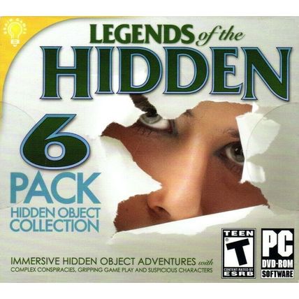 LEGENDS of the HIDDEN (6 Pack) (PC-DVD, 2014) - NEW in Jewel Case