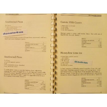 RARE SOUTHWIND HEALTH RESORT DIETETIC GOURMET RECIPES PRIVATE PRESS COOKBOOK