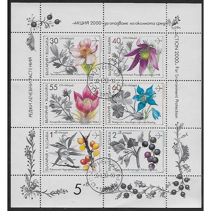 Mi Kl 3953/8: Environmental Protection: Medicinal Plants