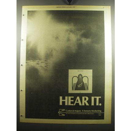 1975 Caston & Majors Album Advertisement - Hear it