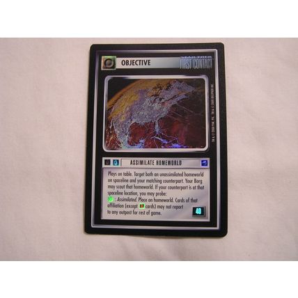 Assimilate Homeworld 2000 Decipher Star Trek CCG RELECTIONS FOIL VERY RARE FOIL