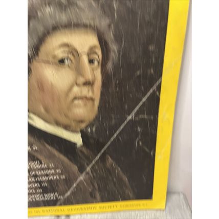 National Geographic Magazine July 1975 Benjamin Franklin - Vintage Collectable