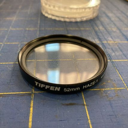 Tiffen 52mm Haze-1 clear filter USA for Canon Nikon Pentax Sigma any brand lens