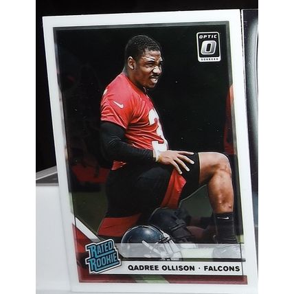 2019 Donruss Optic QADREE OLLISON (Falcons) Rated Rookie #199