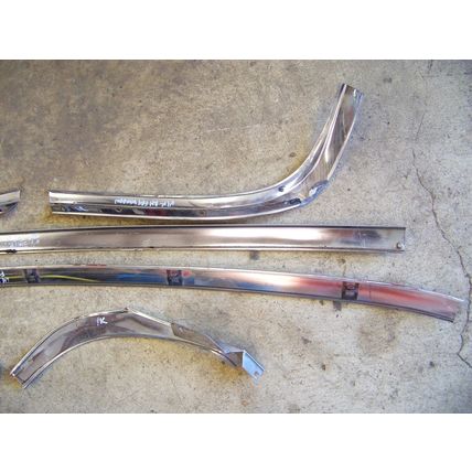 1964 CHRYSLER 300 FRONT WINDOW WINDSHIELD TRIM OEM COMPLETE SET