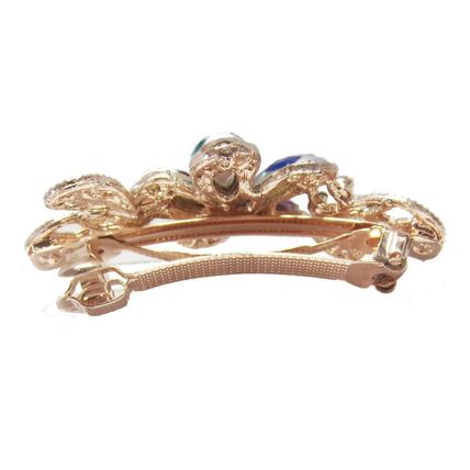 Bulk Buy Hair Clips Accessories x5 Crystal Rhinestone Barette Comb Diamante