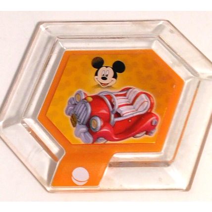 Star Wars Disney Infinity Ahsoka Tano 3.0 Figure & Mickey 1.0 Power Disc Lot