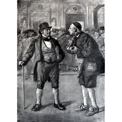 LOAN AND TWO MISERS 1915 Lucien Jonas FRANCE WORLD WAR I PRINT