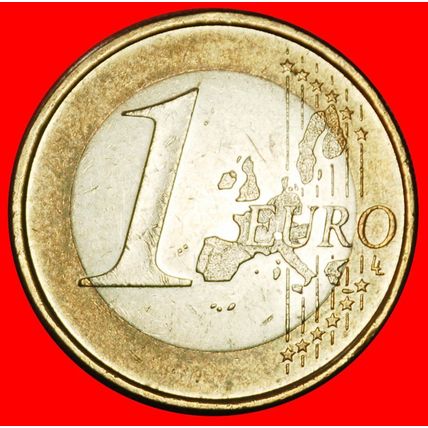Ⰶ PHALLIC TYPE (2002-2006): GERMANY ★ 1 EURO 2004G BADEN-★LOW START★NO RESERVE