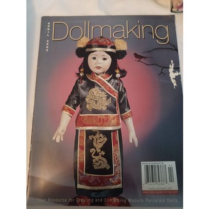 Doll Making Magazine april 2003 paperback good