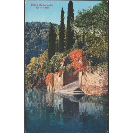 Punta Balbianello, Lago di Como, c.1910s - Brunner Cartolina
