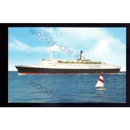 LS2692 - Cunard Liner - Queen Elizabeth 2 - Bt.1969 - postcard