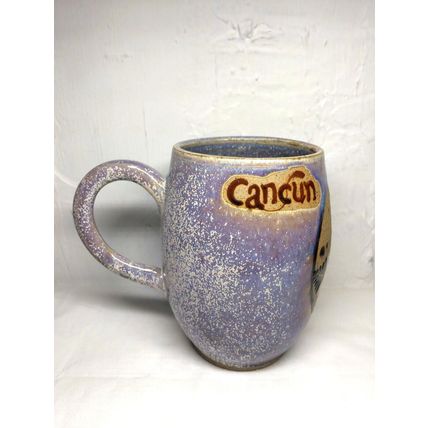 Vintage Tonala Cancun Mexican Mug - Vintage! Very Ornate/Detailed! Fast Ship!