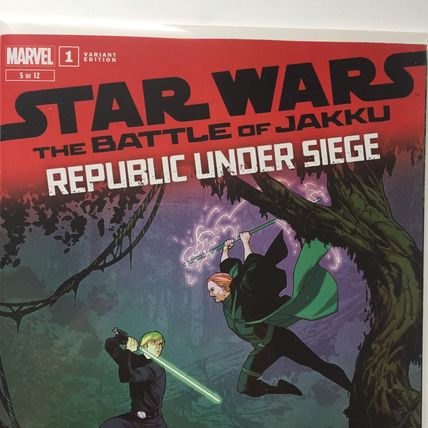 2024 Marvel Comics Star Wars The Battle of Jakku Republic Under Siege