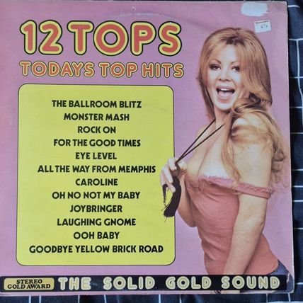 Unknown Artist – 12 Tops - Todays Top Hits (MER111) 1973 (LP)