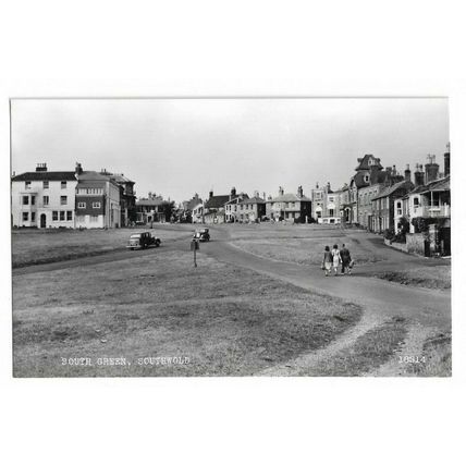 Southwold, South Green, RP Postcard.