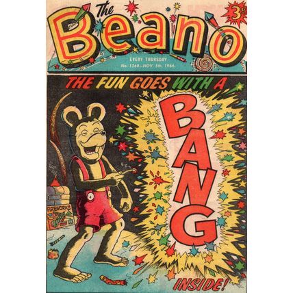 ENGLISH - THE BEANO NO. 1268 (5 NOVEMBER 1966)