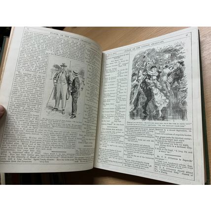 RARE* JULY-DEC 1911 PUNCH MAGAZINE BOUND VOLUME 141 ILLUSTRATED BOOK (P8)